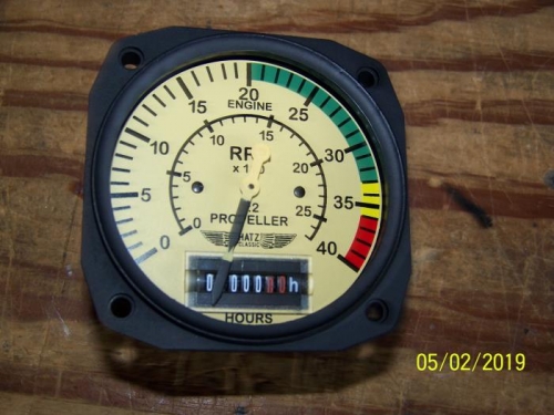 Tach - both Engine and Prop RPM